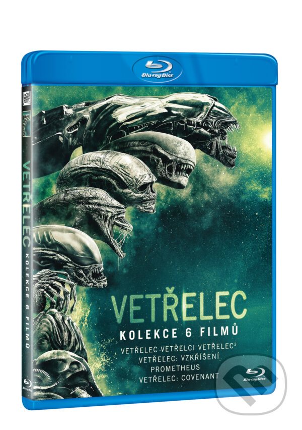 Levně Vetřelec kolekce 6 filmů (6BD) - film z kategorie Sci-fi horory
