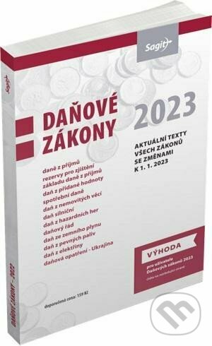 Levně Daňové zákony 2023 (Podle stavu k 1. 1. 2023) - kniha z kategorie Účtovníctvo a dane