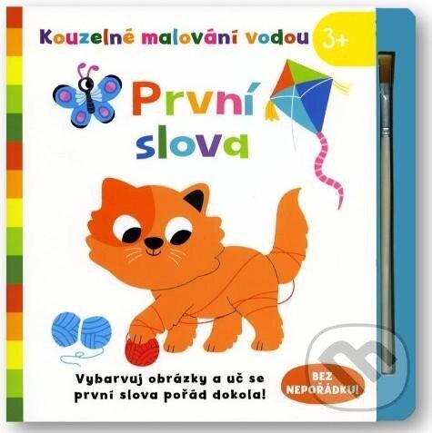 Levně Kouzelné malování vodou - První slova - Elizabeth Golding, Carlo Beranek (Ilustrátor) - kniha z kategorie Hravé úlohy