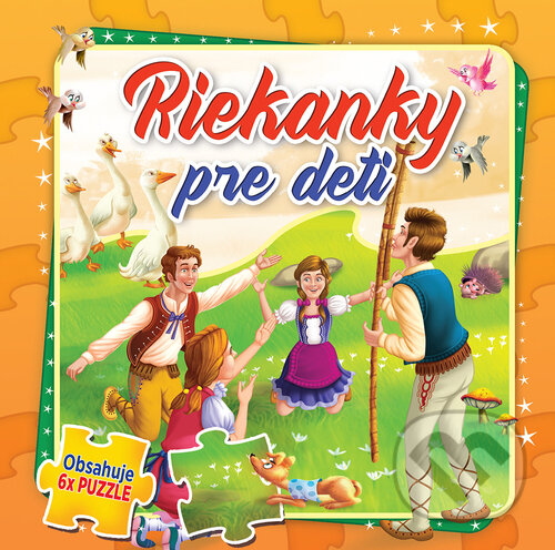 Levně Riekanky pre deti (Obsahuje 6x puzzle) - kniha z kategorie Hádanky a riekanky