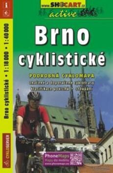 Levně Brno cyklistické 1:18 000, 1: 40 000