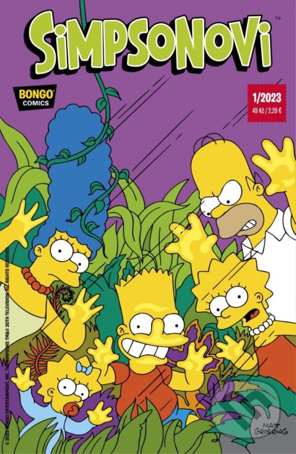 Levně Simpsonovi 1/2023 - kniha z kategorie Komiksy