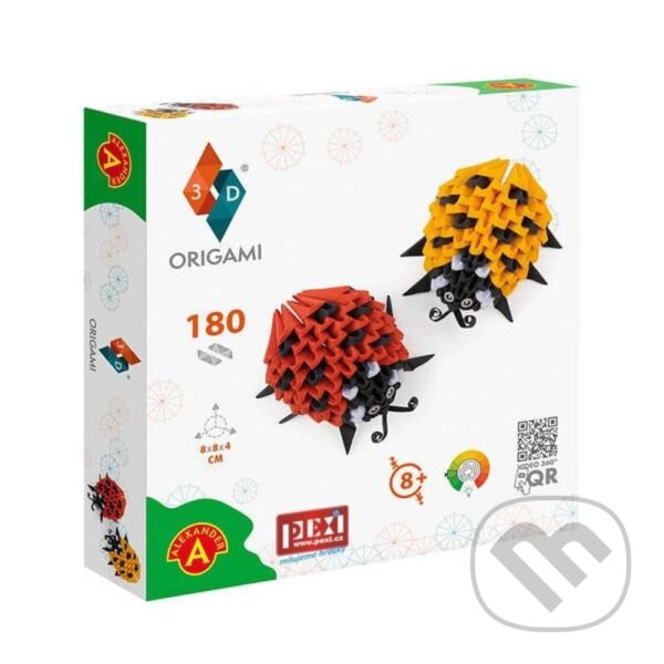Spoločenská hra: PEXI Origami 3D - Berušky (Pexi). Pexi, 2023