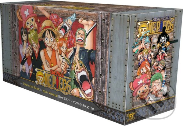 Levně One Piece Box Set 3 (Thriller Bark to New World: Volumes 47-70 with Premium) - kniha z kategorie Komiksy