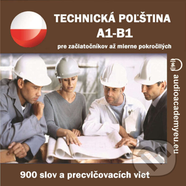 Audiokniha: Technická poľština A1-B1 (Tomáš Dvořáček). Audioacademyeu, 2023