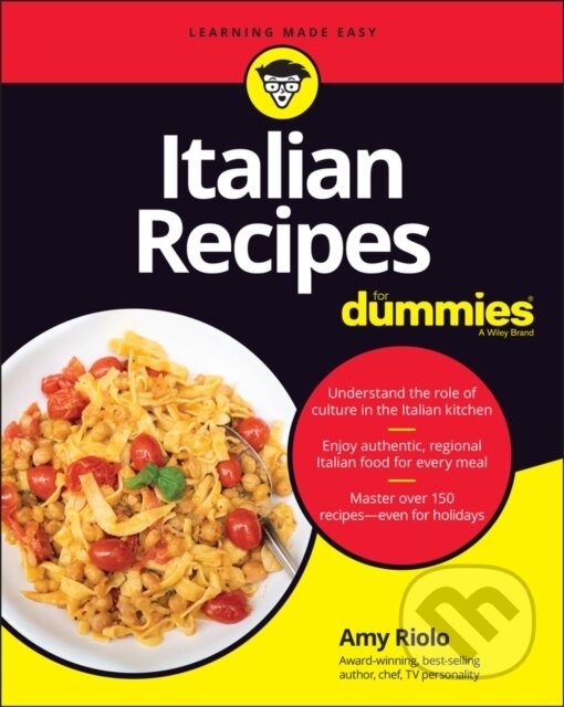 E-kniha: Italian Recipes For Dummies (Amy Riolo). Wiley, 2022