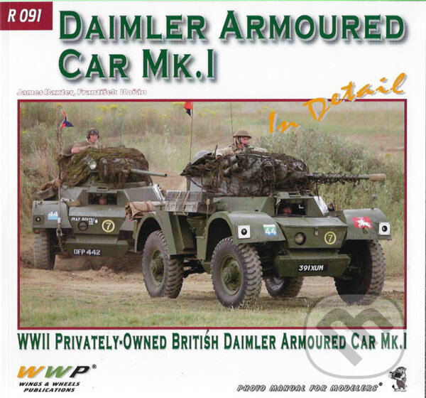 Levně Daimler AC Mk. I in Detail (WWII Privately-Owned British Daimler Armoured Car Mk.I) - kniha z kategorie Vojenstvo