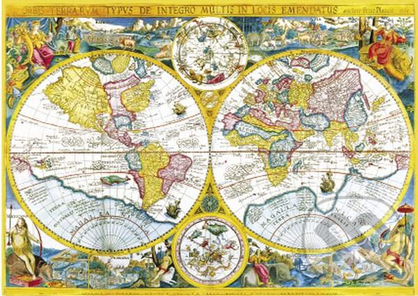 Puzzle: Antická mapa (Clementoni)