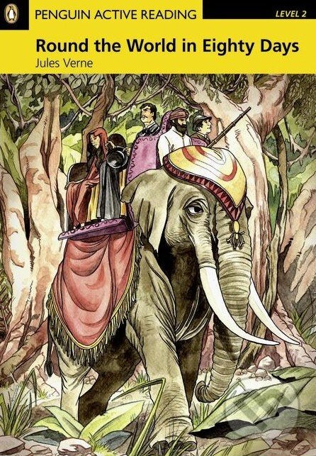 Kniha: Round the World in Eighty Day (Jules Verne). Penguin Books, 2008