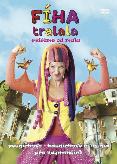 Levně Fíha tralala: Cvičíme od mala - Martina Fíha Jelenová - film z kategorie Domáce