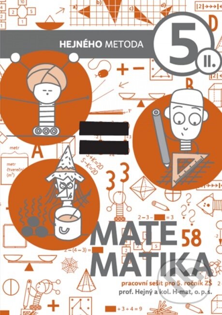 Kniha Matematika 5. ročník - pracovný zošit 2. diel (tehlová)