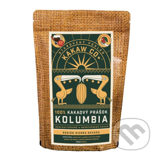Kávy a čaje: Kakaový prášok 100% Sierra Nevada (Kakaw Co+). Kakaw Co+