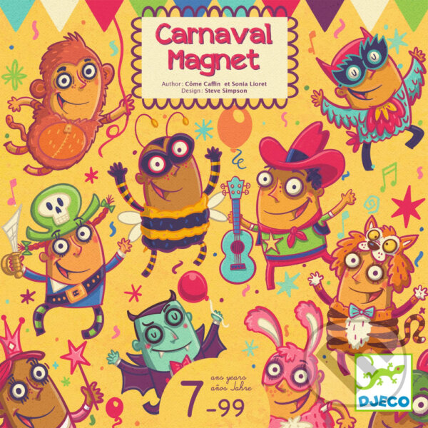 Magnetický karneval (Carnaval Magnet), Djeco, 2023