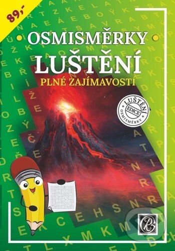 Levně Luštění osmisměrky plné zajímavostí - kniha z kategorie Pre dospelých