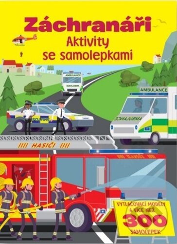 Levně Záchranáři (Aktivity se samolepkami) - kniha z kategorie Samolepky