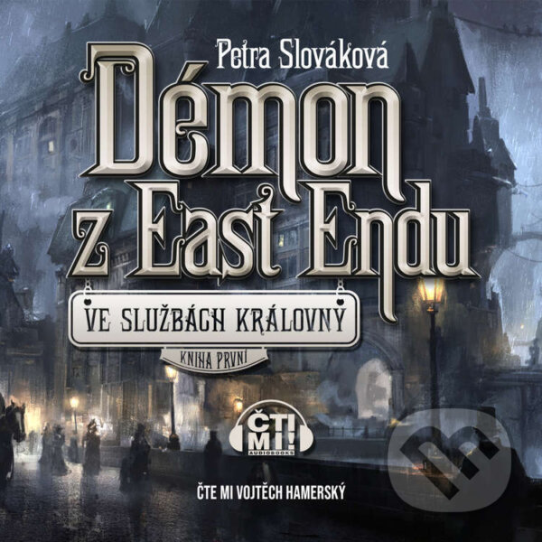 Audiokniha: Démon z East Endu (Petra Slováková). Čti mi!, 2023