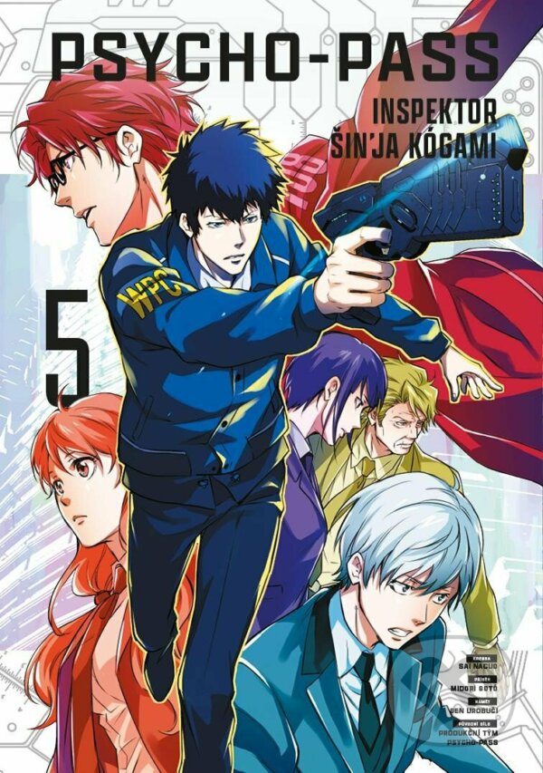Levně Psycho-Pass: Inspector Šinja Kogami 5 - Sai Natsuo (Ilustrátor), Goto Midori - kniha z kategorie Komiksy