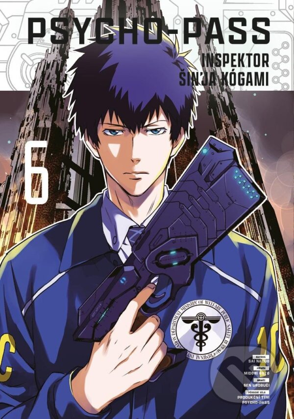 Levně Psycho-Pass: Inspector Šinja Kogami 6 - Sai Natsuo (Ilustrátor), Goto Midori - kniha z kategorie Komiksy