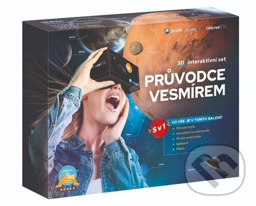Levně Průvodce vesmírem 5v1 (interaktivní set 3D) - hra z kategorie Ostatné