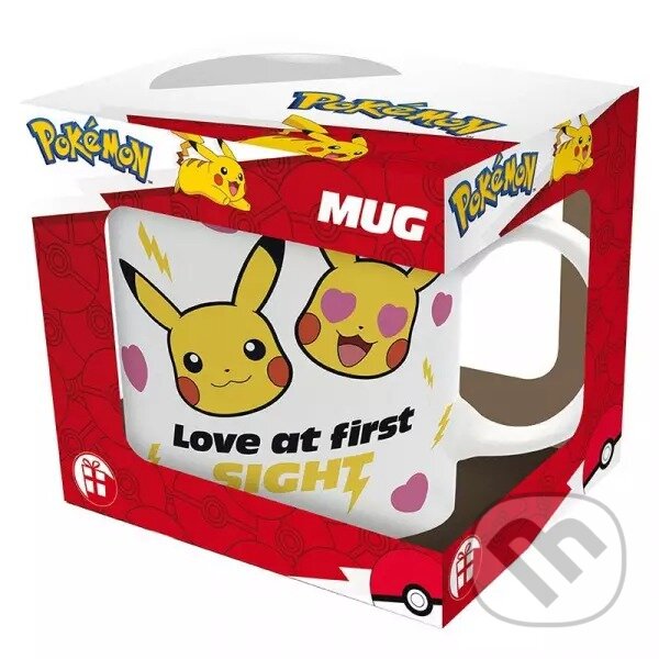 Levně Pokémon keramický hrnček 320 ml - Love at First Sight