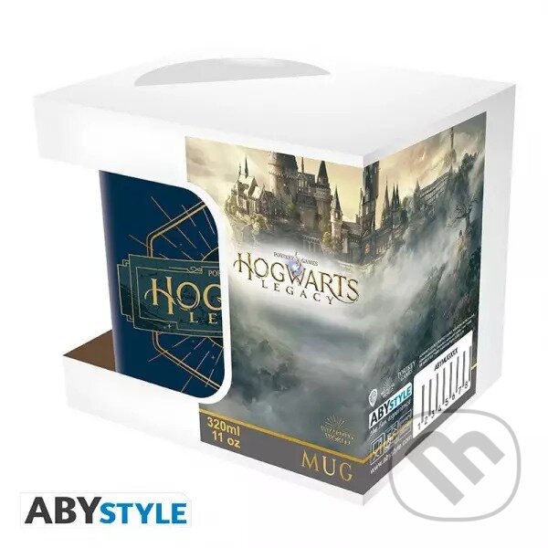 Levně Harry Potter keramický hrnček 320 ml - Hogwarts Legacy Logo