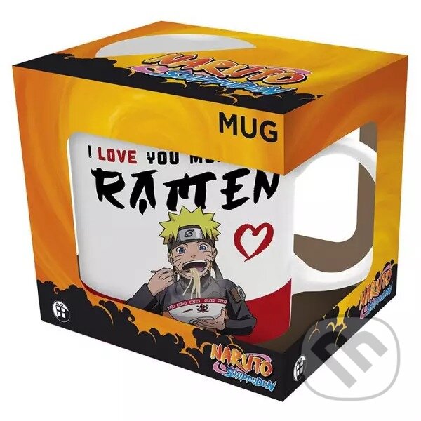 Levně Naruto keramický hrnček 320 ml - I Love you more than Ramen
