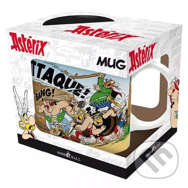 Levně Asterix keramický hrnček 320 ml - A L´ATTAQUE!