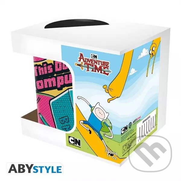 Adventure time keramický hrnček 320 ml - BMO