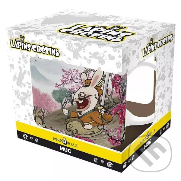 Levně Raving Rabbids keramický hrnček 320 ml - Print