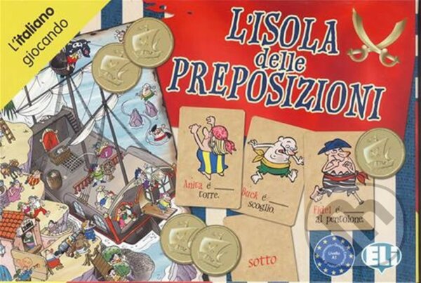 Levně L´italiano giocando: L´isola della preposizioni - hra z kategorie Vzdelávacie hry