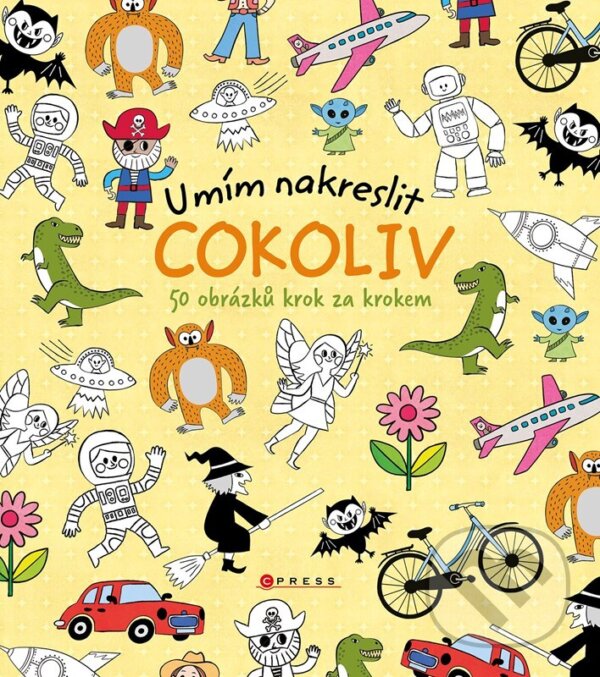 Levně Umím nakreslit cokoliv (50 obrázků krok za krokem) - kniha z kategorie Hravé úlohy