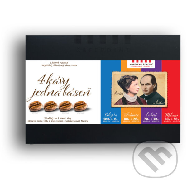 Levně Marína&Sládkovič, darčekové balenie (SET 4x220g zrnková)