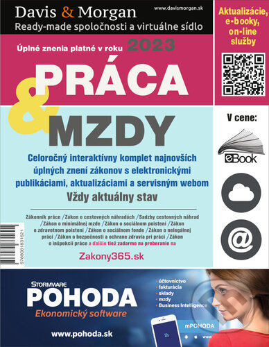Kniha: Práca & mzdy 2023 (DonauMedia). DonauMedia, 2023