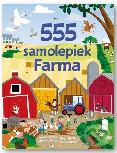 Kniha: 555 samolepiek Farma (Svojtka&Co.)