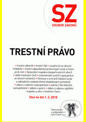 Levně Soubor zákonů. Trestní právo. Stav ke dni 1. 2. 2018 - kniha z kategorie Trestné právo