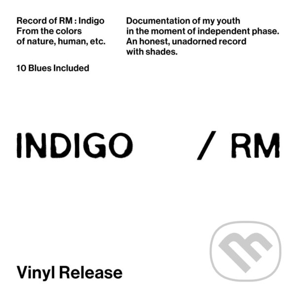 RM (BTS): Indigo LP - RM (BTS), Hudobné albumy, 2023