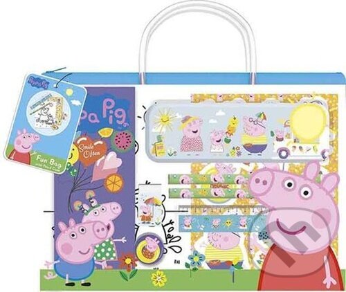 Levně Taštička s penálem Prasátko Peppa