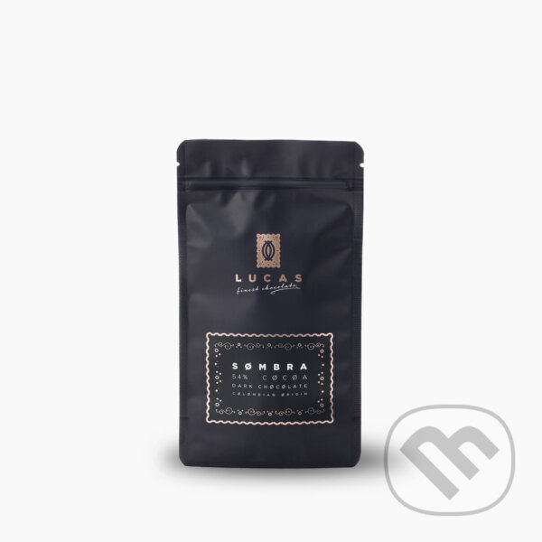 Levně Horká čokoláda LUCAS SOMBRA 200 g (54% kakao)