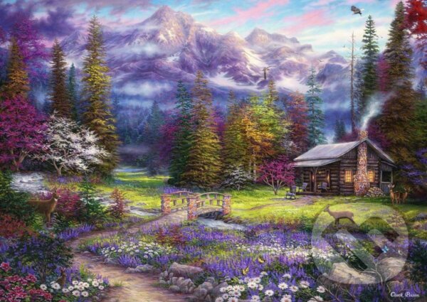 Levně Chuck Pinson - Inspiration of Spring Meadows - puzzle z kategorie Umelecké