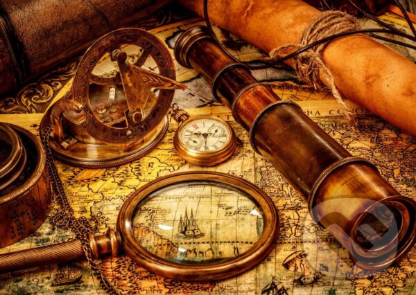 Levně Vintage Travel - puzzle z kategorie Umelecké