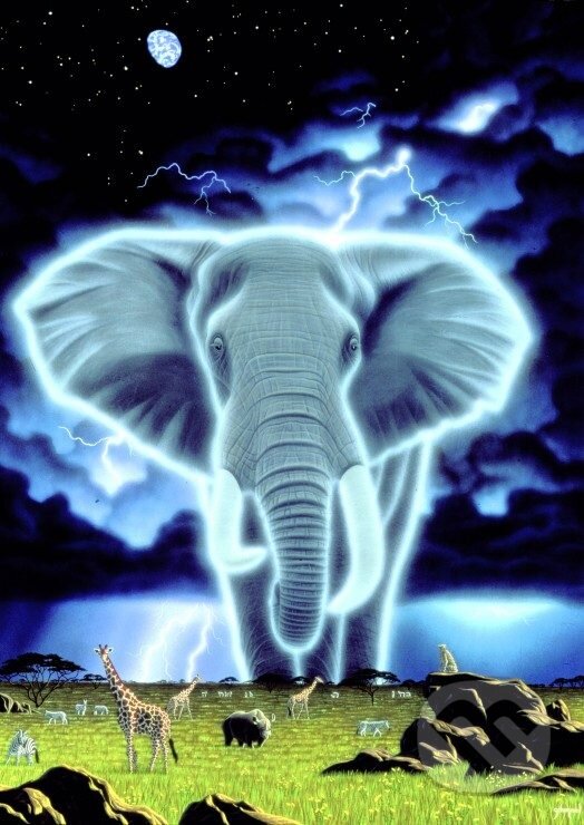 Levně Schim Schimmel - Spirit of Africa - puzzle z kategorie Umelecké