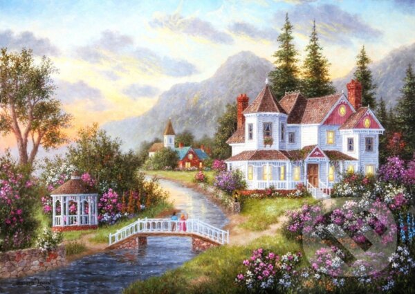 Levně Dennis Lewan - Angels of the Evening - puzzle z kategorie Umelecké