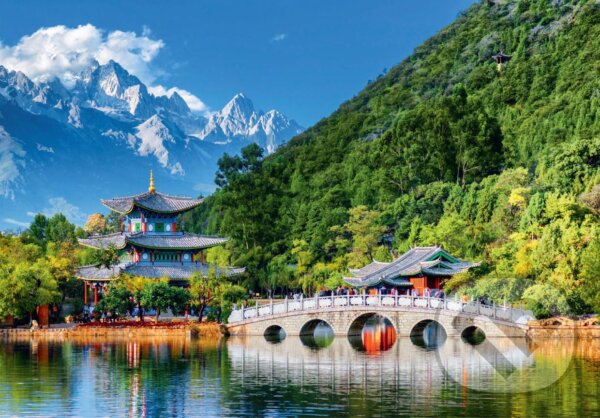 Levně Jade Dragon Snow Mountain - puzzle z kategorie Umelecké