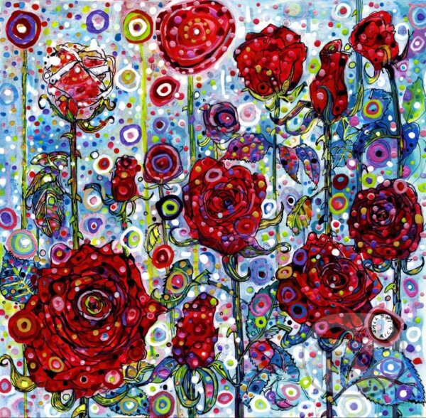 Puzzle: Sally Rich - Roses (Grafika). Grafika, 2023