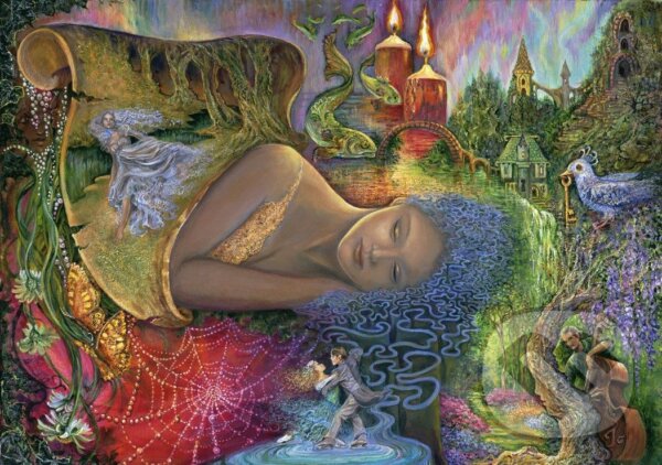 Levně Dreaming in Color - puzzle z kategorie Umelecké