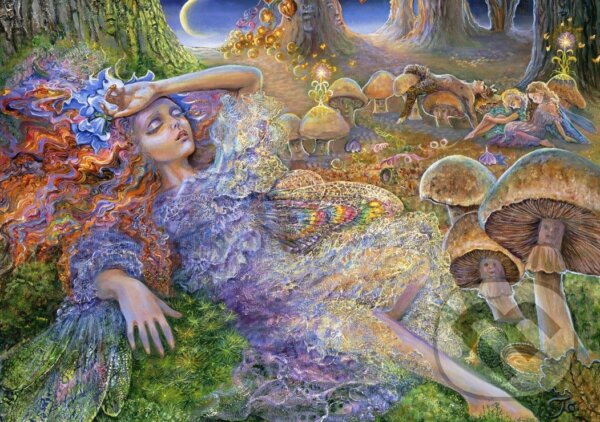 Levně Josephine Wall - After The Fairy Ball - puzzle z kategorie Umelecké