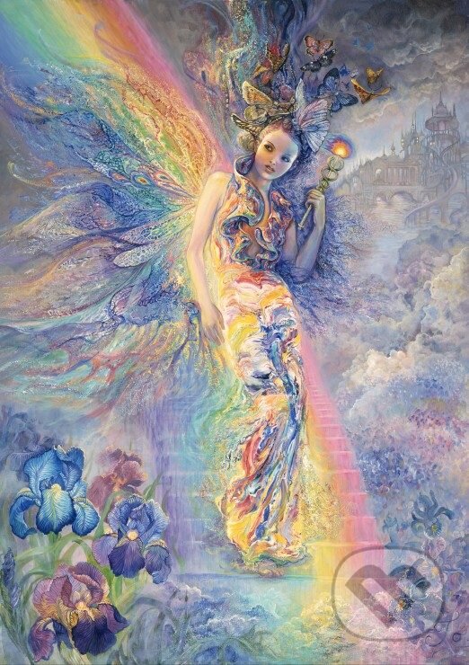 Levně Josephine Wall - Iris, Keeper of the Rainbow - puzzle z kategorie Umelecké