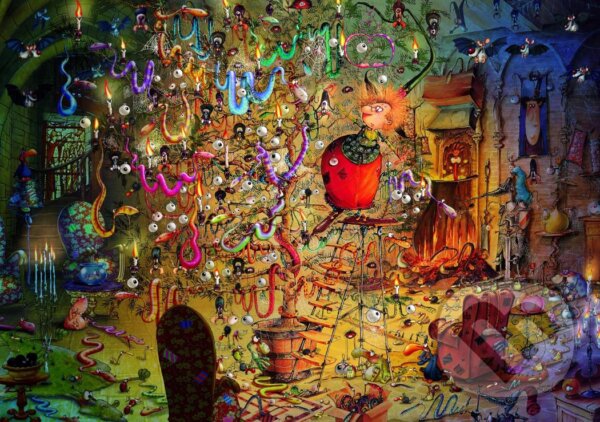 Levně François Ruyer - Witch - puzzle z kategorie Umelecké