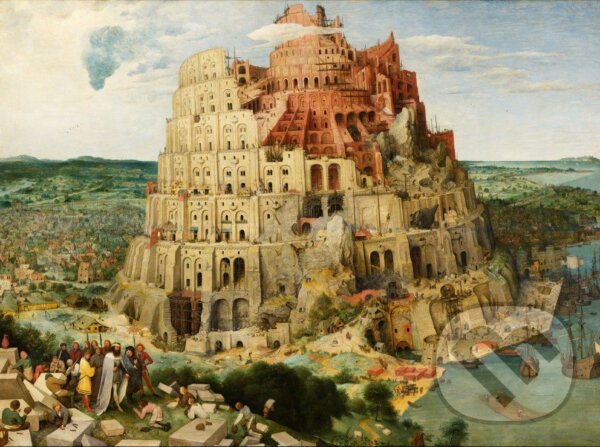Levně Pieter Bruegel the Elder - The Tower of Babel, 1563 - puzzle z kategorie Umelecké