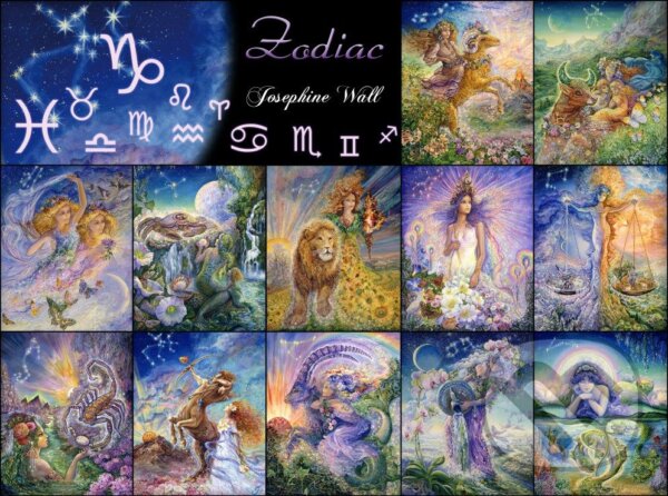Levně Zodiac Signs - puzzle z kategorie Umelecké